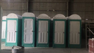Nhà vệ sinh và nhà tắm dã chiến bằng composite